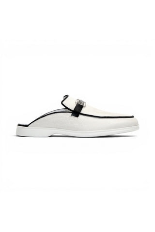 Duca SA493 Embossed & Grainy Leather Sandal