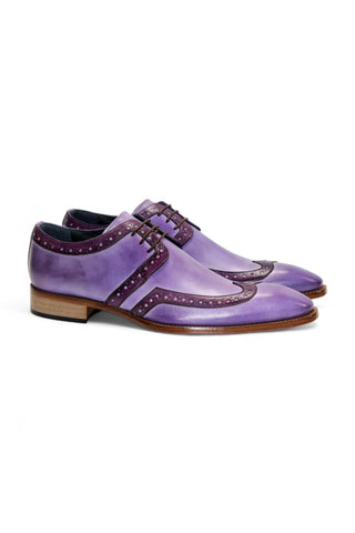 Duca Savona Leather Wing-tip Derby