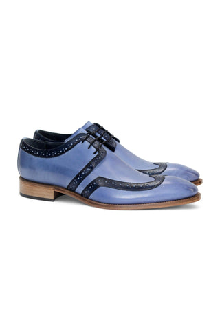 Duca Savona Leather Wing-tip Derby