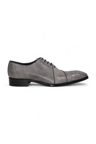 Duca Spoleto I Embossed Leather Oxford