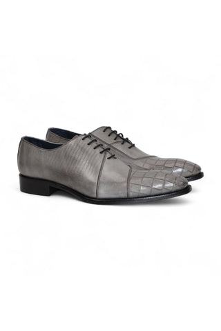 Duca Spoleto I Embossed Leather Oxford