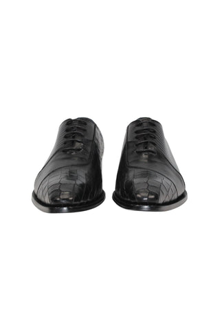 Duca Spoleto I Embossed Leather Oxford