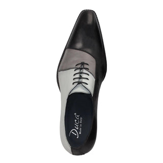 Duca Spoleto II Men's Shoes Calf-Skin Leather Oxford (D1186)-AmbrogioShoes