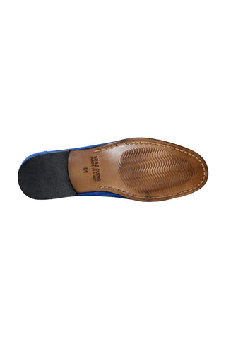 Duca Termoli Suede Slip-On Horse-bit Loafer (D1183)-AmbrogioShoes