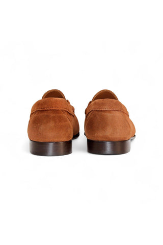 Duca Termoli Suede Slip-On Horse-bit Loafer (D1183)-AmbrogioShoes