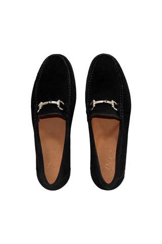 Duca Termoli Suede Slip-On Horse-bit Loafer (D1183)-AmbrogioShoes