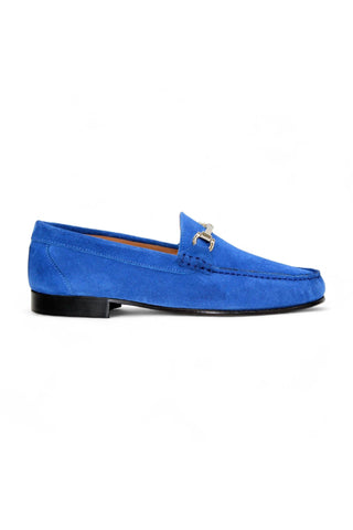 Duca Termoli Suede Slip-On Horse-bit Loafer (D1183)-AmbrogioShoes