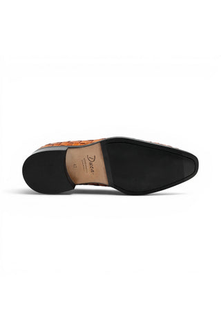 Duca Tirrenea Woven Leather Tassel Loafer