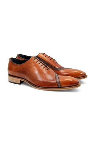Duca Torre Men’s Shoes Calf-Skin Leather Oxford (D1116)-AmbrogioShoes