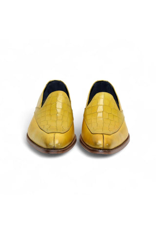 Duca Trento Men’s Shoes Crocodile Print Calf-Skin Leather Loafer (D1083)-AmbrogioShoes