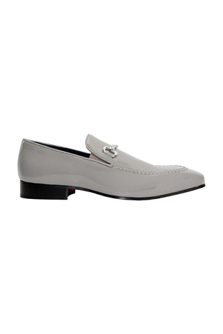 Duca Valenza Patent Slip-On Horse-bit Loafer (D1184)