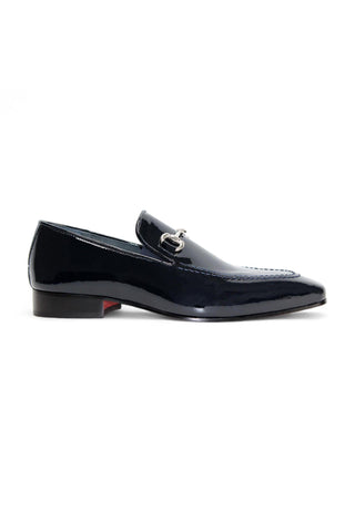 Duca Valenza Patent Slip-On Horse-bit Loafer (D1184)