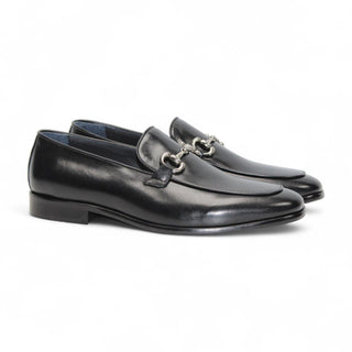 Duca Vasto II Men's Shoes Calf-Skin Leather Horse-Bit Loafer (D1185)-AmbrogioShoes