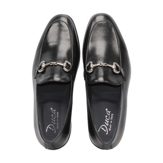 Duca Vasto II Men's Shoes Calf-Skin Leather Horse-Bit Loafer (D1185)-AmbrogioShoes