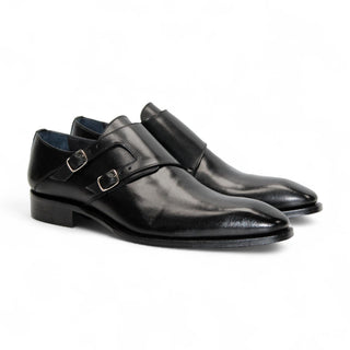 Duca Vergato Men’s Shoes Calf-Skin Leather Double-Monk Strap (D1098)-AmbrogioShoes