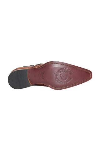 Duca Vergato Men’s Shoes Leather Double-Monk Strap (D1098)