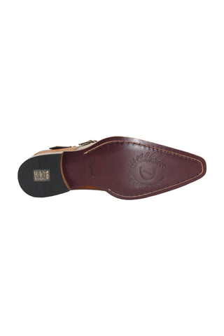 Duca Vergato Men’s Shoes Leather Double-Monk Strap (D1098)