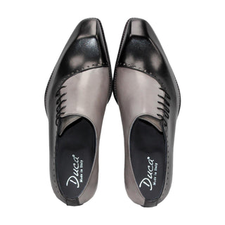 Duca Veroli Men’s Shoes Calf-Skin Leather Oxford (D1135)-AmbrogioShoes