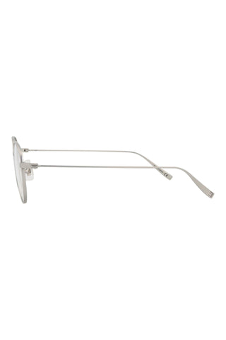 Dunhill DU0007O Semimatte Silver Eyeglasses