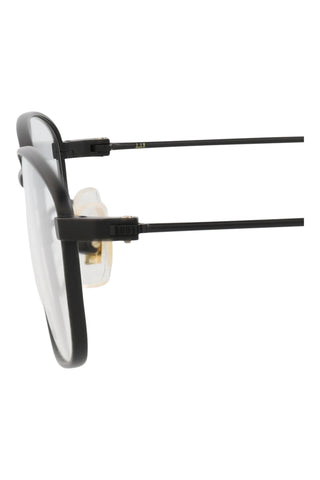 Dunhill DU0008OJ Semimatte Black Eyeglasses