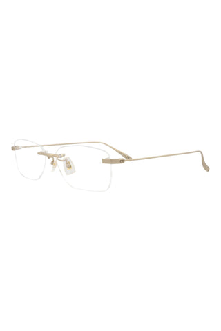 Dunhill DU0010OJ Semimatte Light Gold Eyeglasses