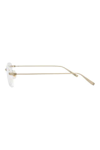 Dunhill DU0010OJ Semimatte Light Gold Eyeglasses