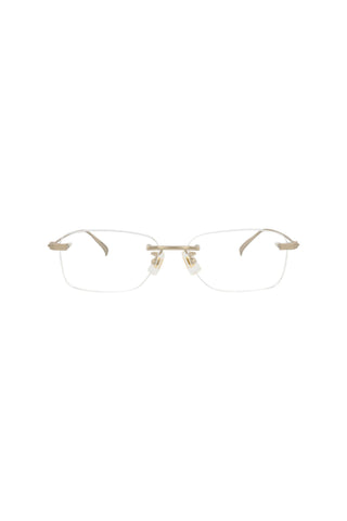 Dunhill DU0010OJ Semimatte Light Gold Eyeglasses
