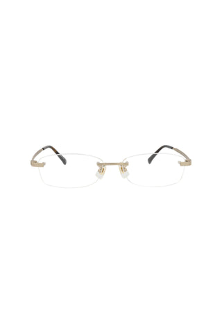 Dunhill DU0017OJ Semimatte Light Gold Eyeglasses