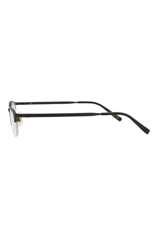 Dunhill DU0019OJ Semimatte Black Eyeglasses