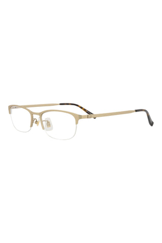 Dunhill DU0019OJ Semimatte Light Gold Eyeglasses