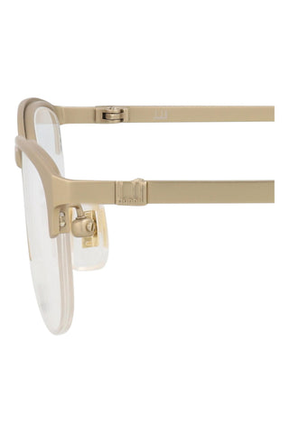 Dunhill DU0019OJ Semimatte Light Gold Eyeglasses