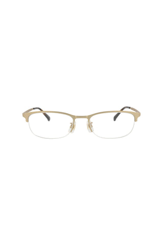 Dunhill DU0019OJ Semimatte Light Gold Eyeglasses
