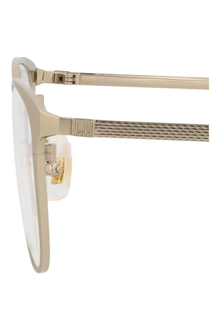 Dunhill DU0041OA Semimatte Light Gold Eyeglasses