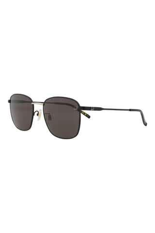 Dunhill DU0065S Semimatte Black/ Light Gold Sunglasses