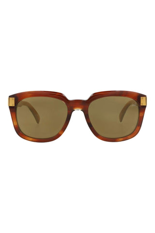 Dunhill DU0078S Transparent Yellow/Flamed Light Brown Havana Bilayer Sunglasses