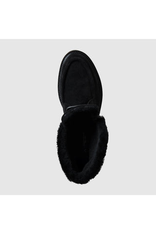 Aquatalia Ella suede ankle boot in Black - view 3