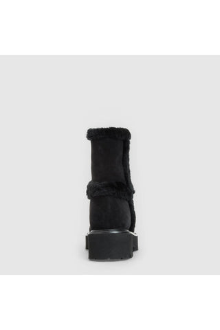 Aquatalia Ella suede ankle boot in Black - view 6