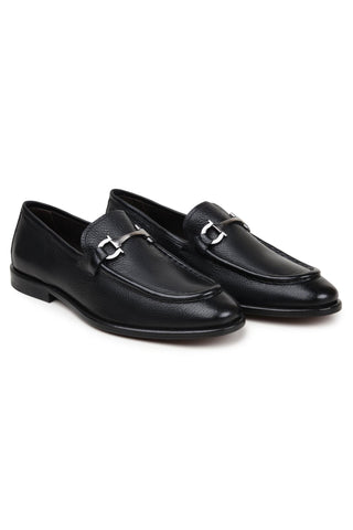Belvedere Emilio Deer Horse-Bit Loafer