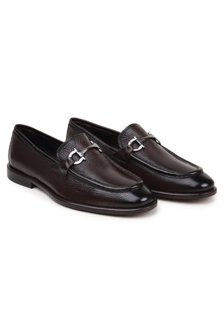 Belvedere Emilio Deer Horse-Bit Loafer
