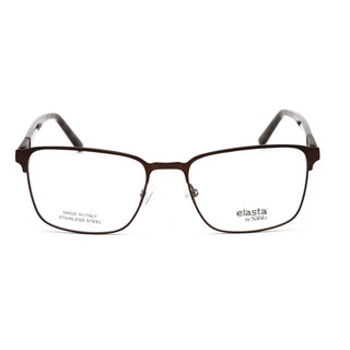 Elasta E 3124 Eyeglasses Matte Brown / Clear Lens-AmbrogioShoes