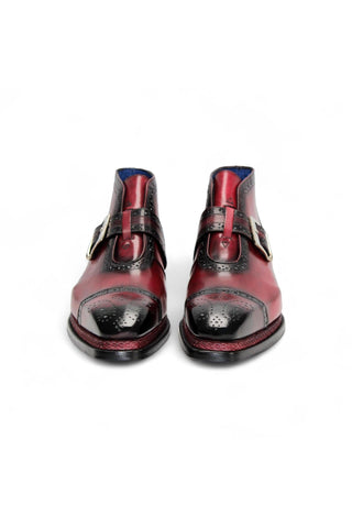 Emilio Franco Aldo Calf-Skin Leather Buckle Boot (EF1238)