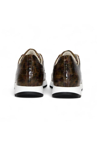 Emilio Franco Alfio Crocodile Embossed Leather Sneaker (EF1005)