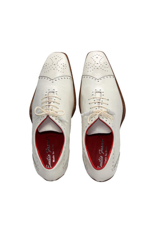 Emilio Franco Bosco Calf-Skin Leather & Deer Skin Oxford (EF1204)-AmbrogioShoes