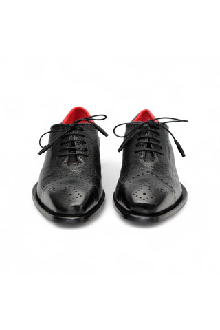 Emilio Franco Bosco Calf-Skin Leather & Deer Skin Oxford (EF1204)-AmbrogioShoes