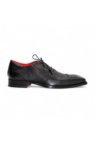 Emilio Franco Bosco Calf-Skin Leather & Deer Skin Oxford (EF1204)-AmbrogioShoes