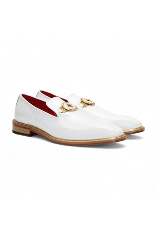 Emilio Franco Couture EF102 Suede Horse-Bit Loafer (EFC1006)