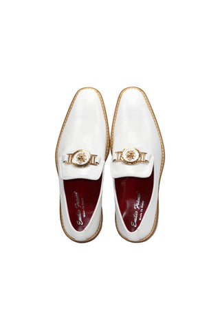 Emilio Franco Couture EF102 Suede Horse-Bit Loafer (EFC1006)