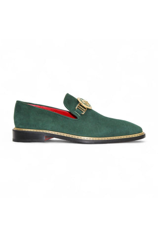 Emilio Franco Couture EF102 Suede Horse-Bit Loafer (EFC1006)