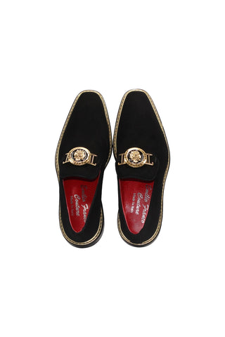Emilio Franco Couture EF102 Suede Horse-Bit Loafer (EFC1006)