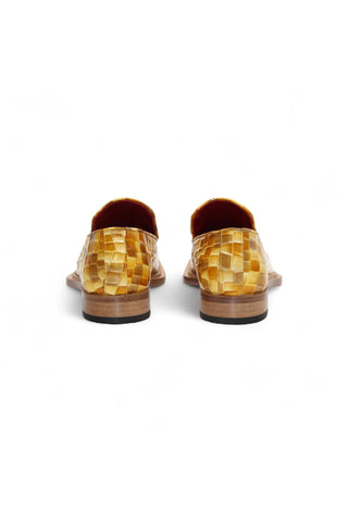 Emilio Franco Couture Narciso Crocodile Embossed Calf-Skin Leather Horse-Bit Loafer (EFC1108)